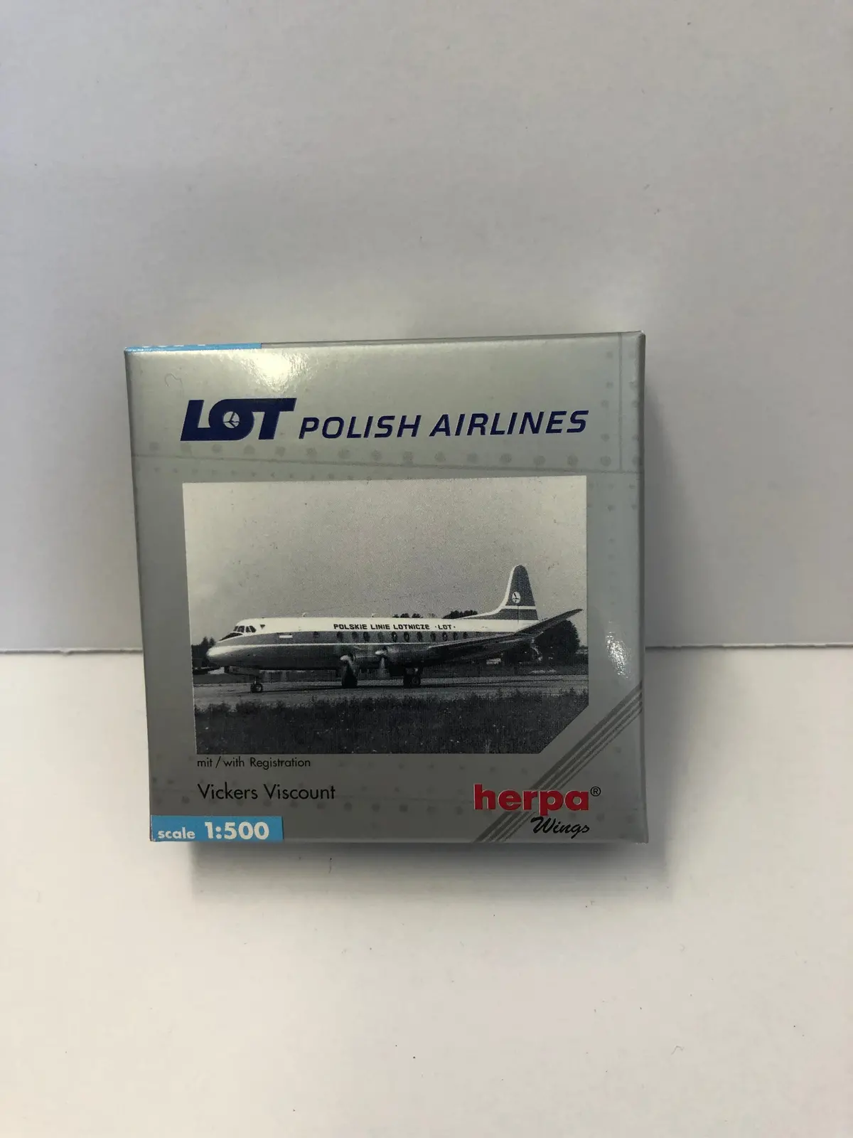 1:500 Lot Polish Airlines Vickers Viscount 1