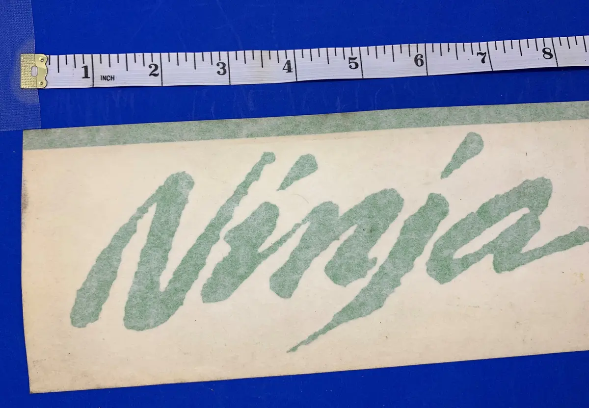 Green Ninja Decal 8.5" 1