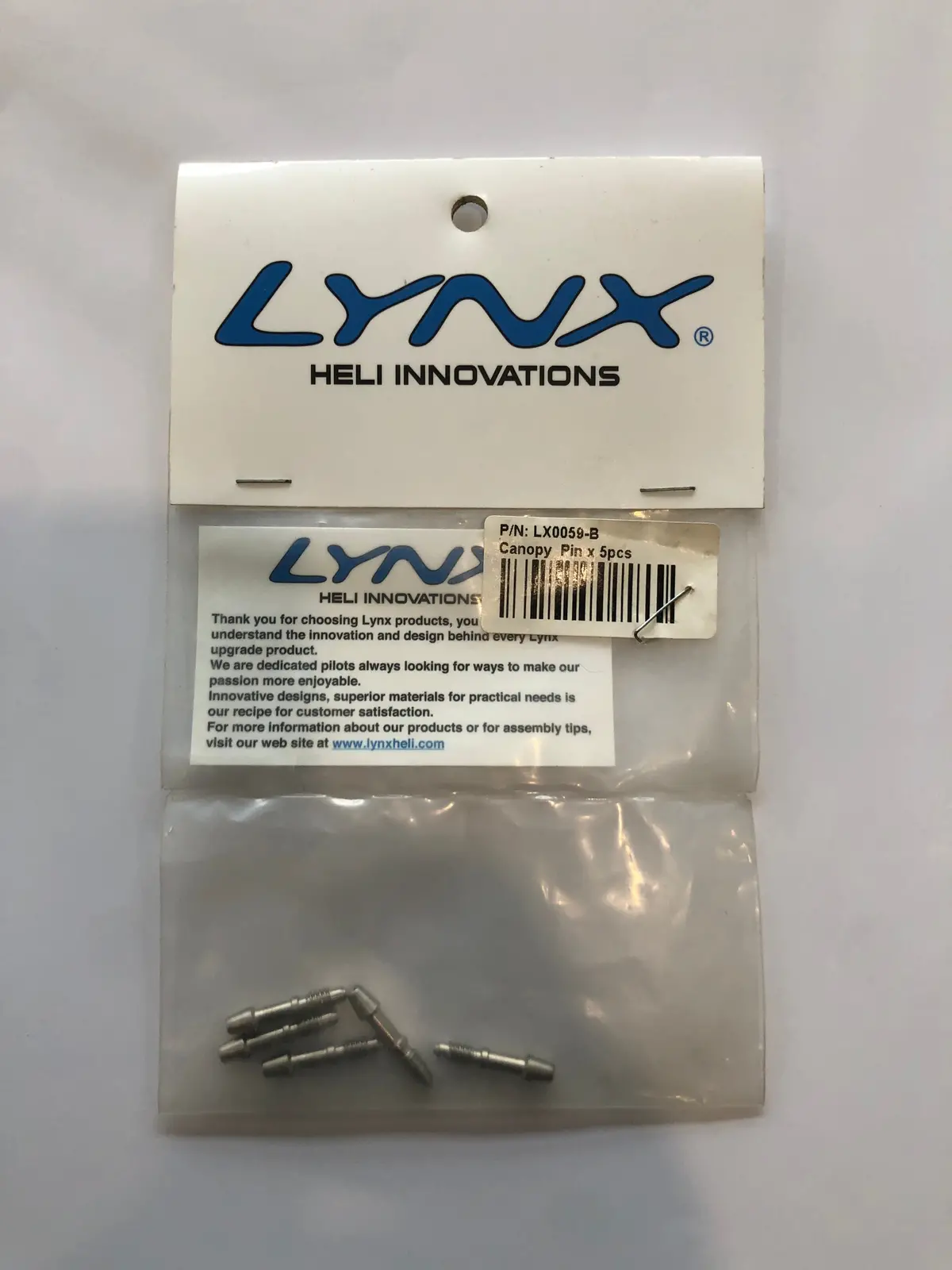 Lynx Lx0059-B Canopy Pin X5pcs 1