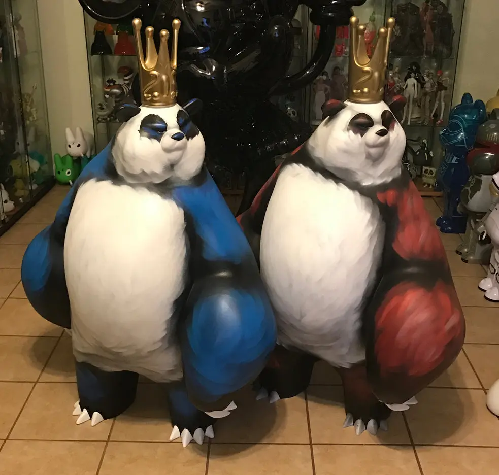 Aaron "Angry Woebots" Martin 4Ft Panda King 1 1