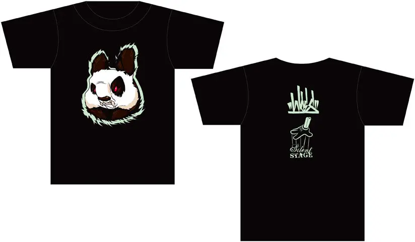 Aaron Woes Martin "Angry Woebots" - Designer Con 2017 Exclusive Panda Head Shirt 1