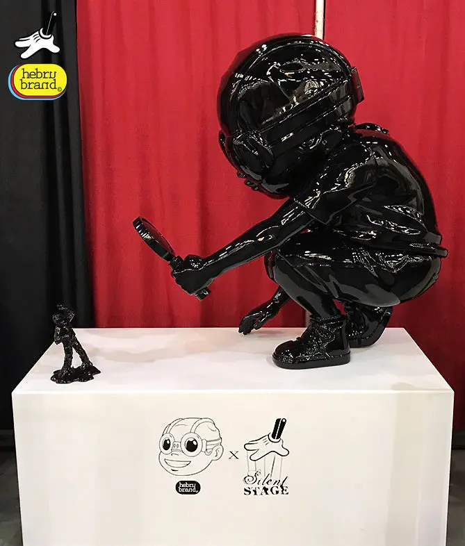 Hebru Brantley 4 Foot Flyboy "Fry" Gloss Black Edition 1