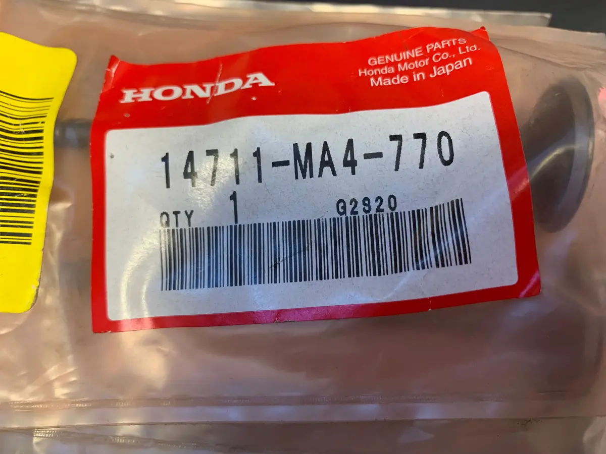 Honda Intake Valve 1