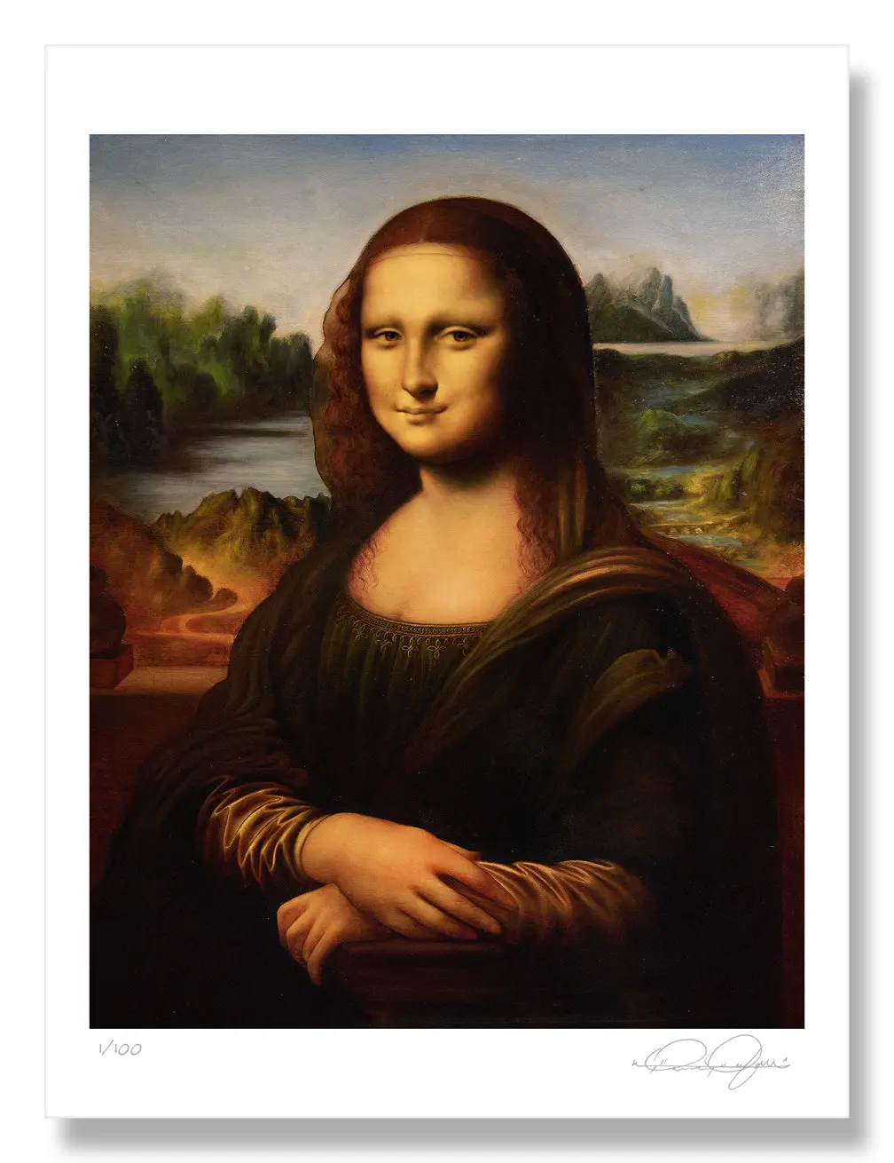 Isaac Pelayo "Issac Lisa" Fine Art Giclee' Print 1