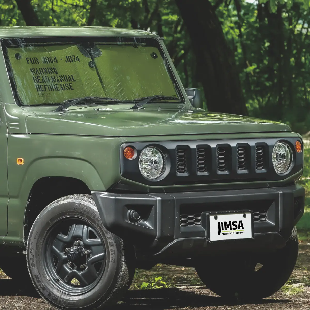 Premium Folding Sunshade (Jimny Year 2018+) 1