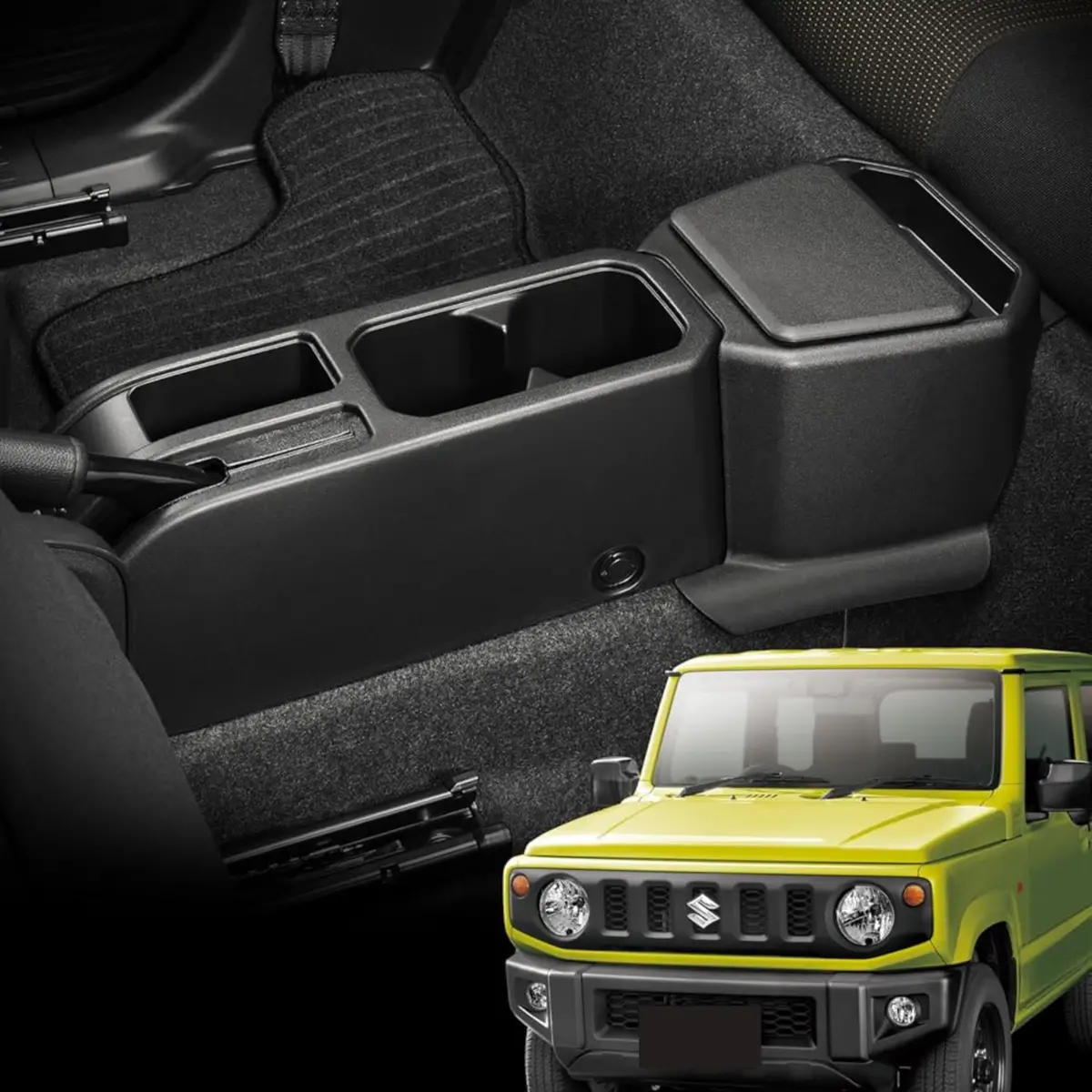 Premium Rear Console Box - 3 Door (Jimny Year 2018+) 1