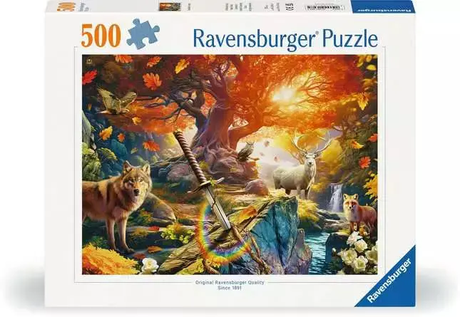 Excalibur Forest 500-Piece Puzzle 1