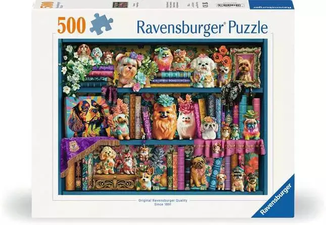 Precious Porcelain Pups 500-Piece Puzzle 1