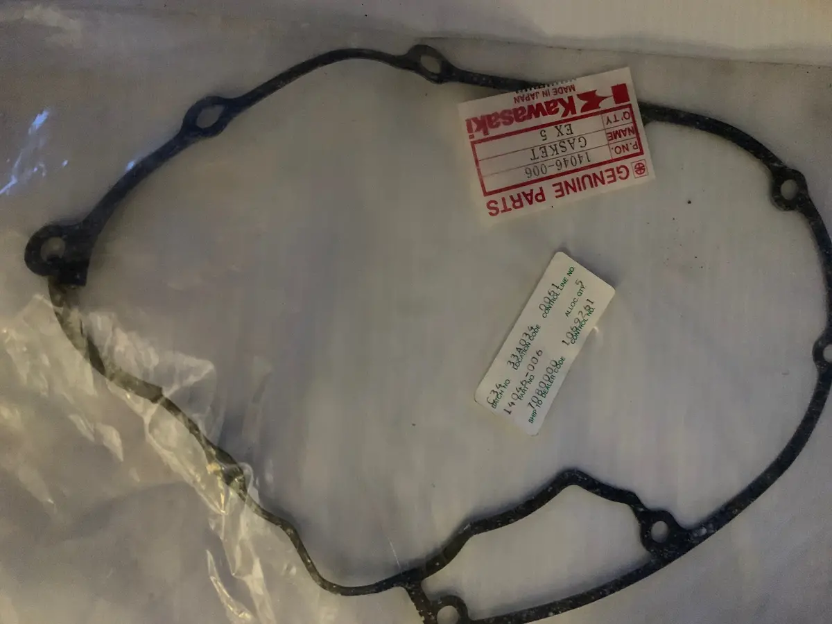 Ke100 Clutch Cover Gasket 1