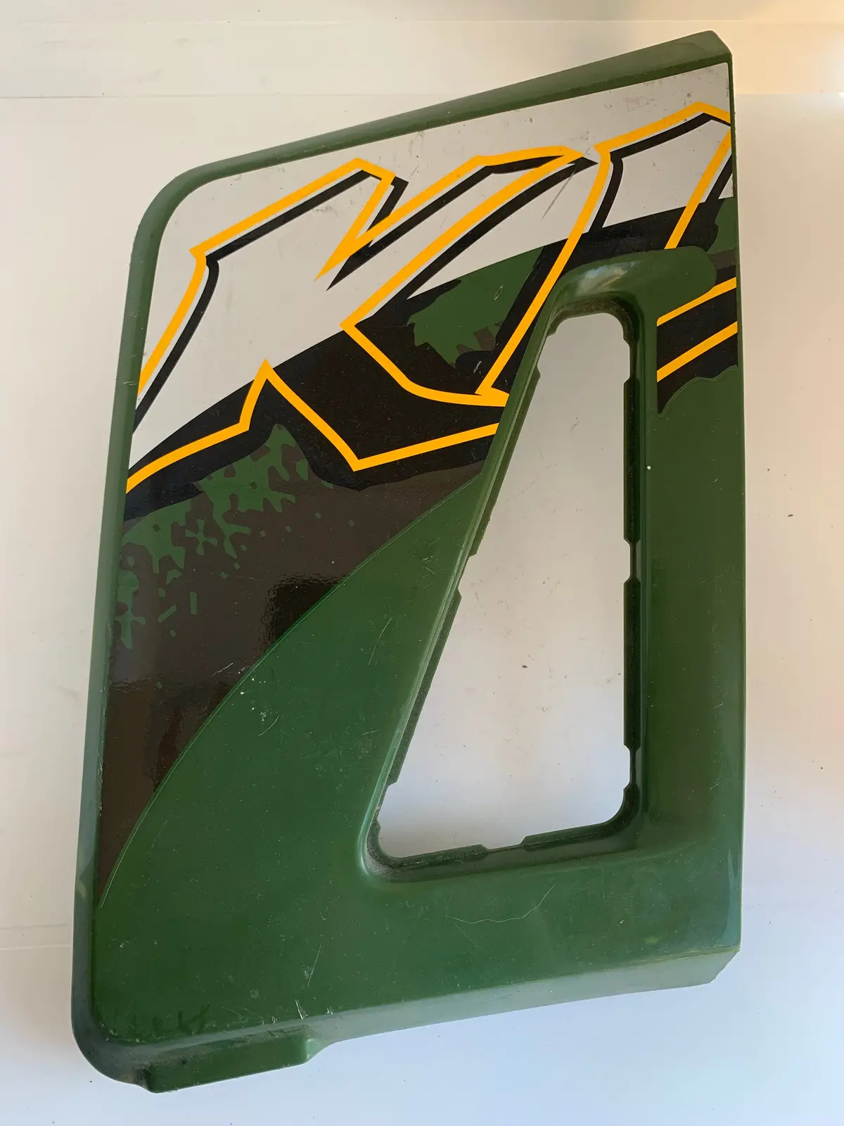Klr650 Left Rad Shroud 1