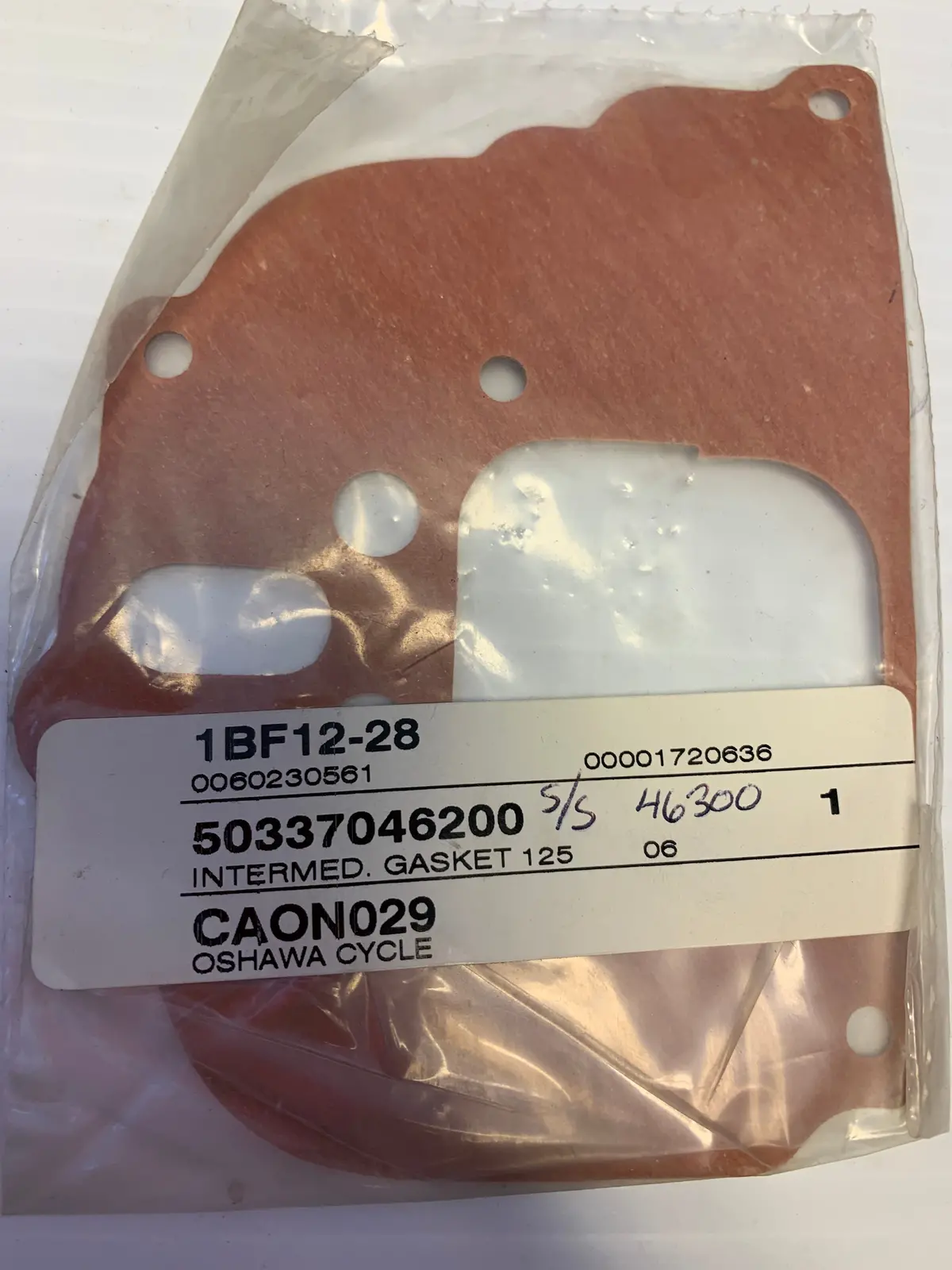 Ktm Intermediate Gasket 1