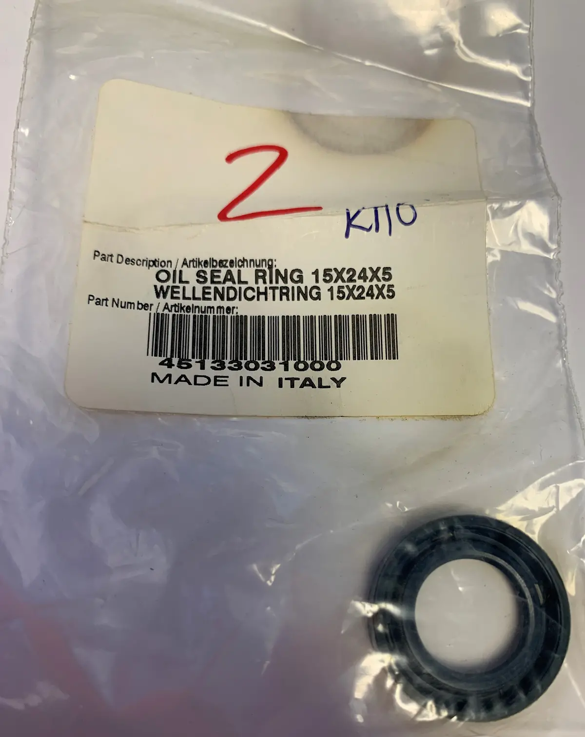 Ktm 50 Countershaft Seal 1