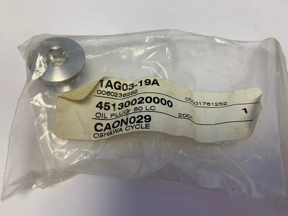 Ktm 50 Oil Drain Plug 1