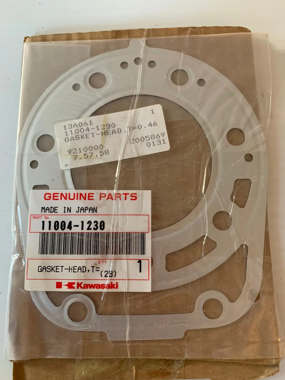 Kx250 Head Gasket 1