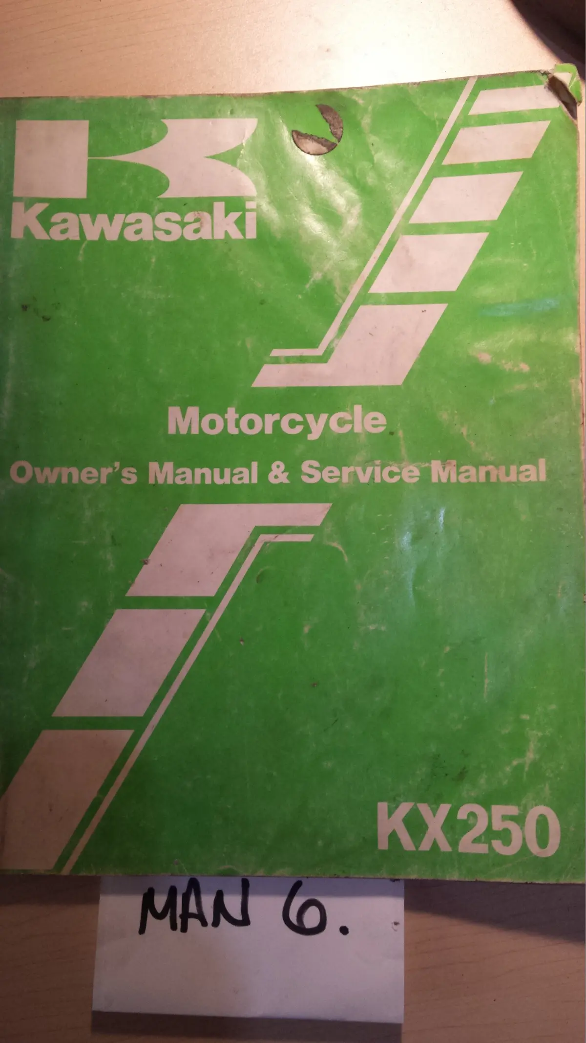 1985 Kx250 Service Manual 1