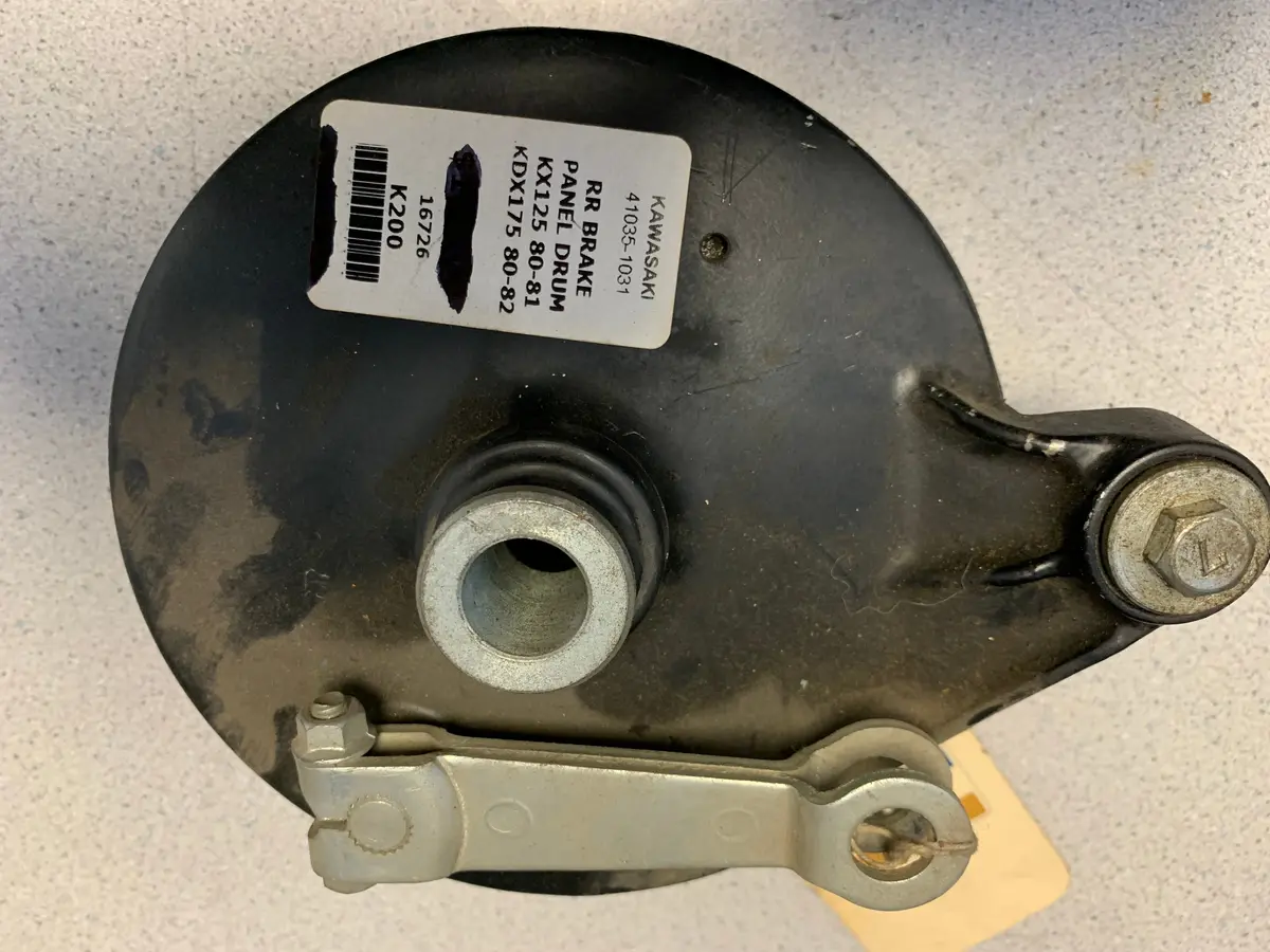 Kx Kdx Rear Brake Panel Hub Drum 1