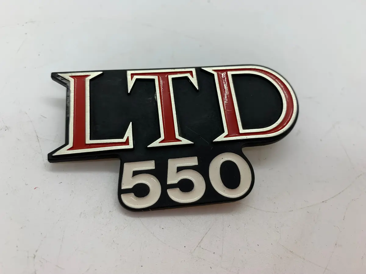 Kz550 Ltd Side Cover Emblem 1