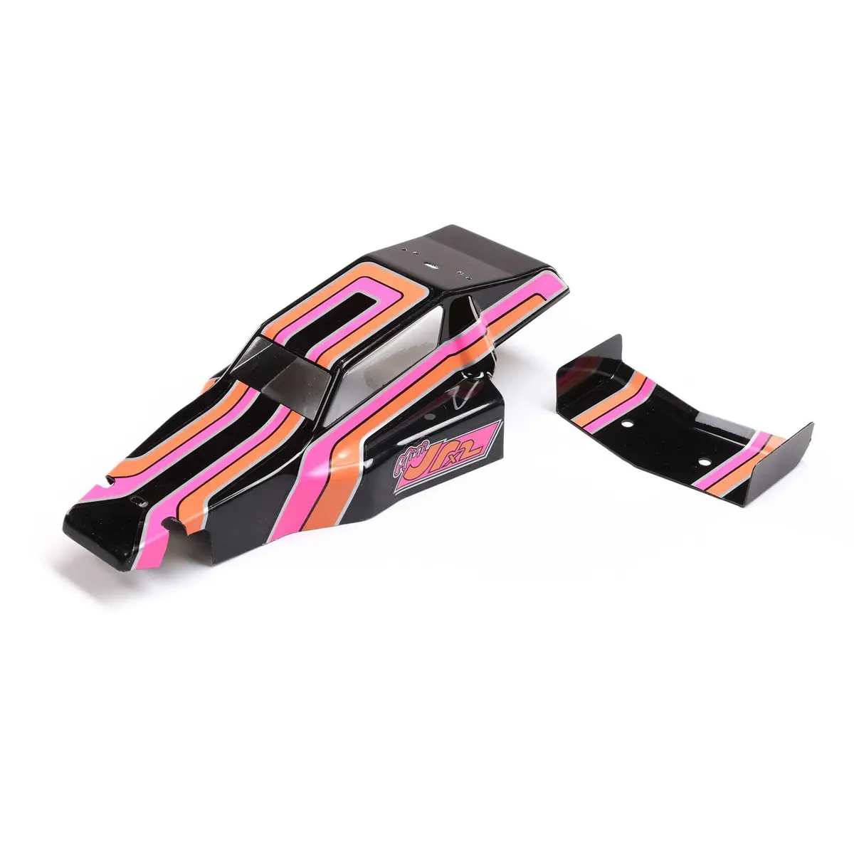 Body & Wing, Black: Mini Jrx2 Los210027 1