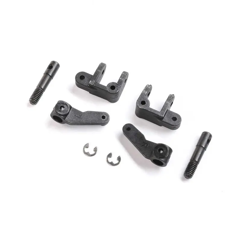 Spindle, Caster Block, Front Axle Set: Mini Jrx2  Los214021 1