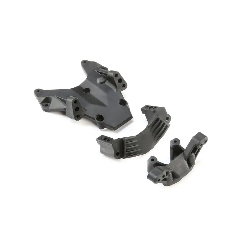 Los231045 Bulkhead, Camber Block & Servo Mount: 22S 1