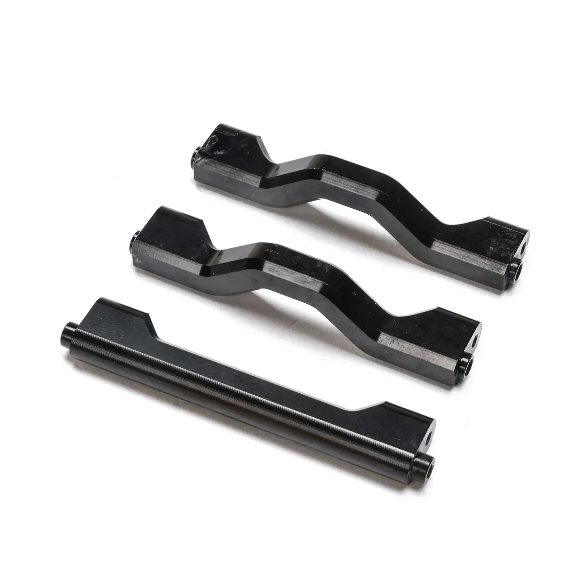 Los241073 Aluminum Crossbar Black (3): Tlr Tuned Lmt 1
