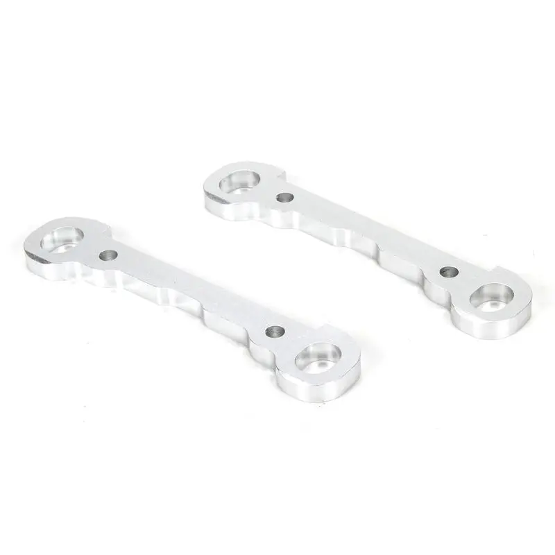 Los254030 Front Hinge Pin Braces, Aluminum, Silver (2): Mtxl 1