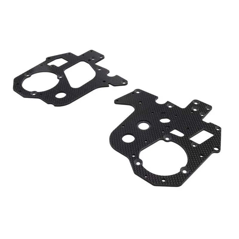 Los361000 Losi Carbon Chassis Plate Set: Promoto-Mx 1