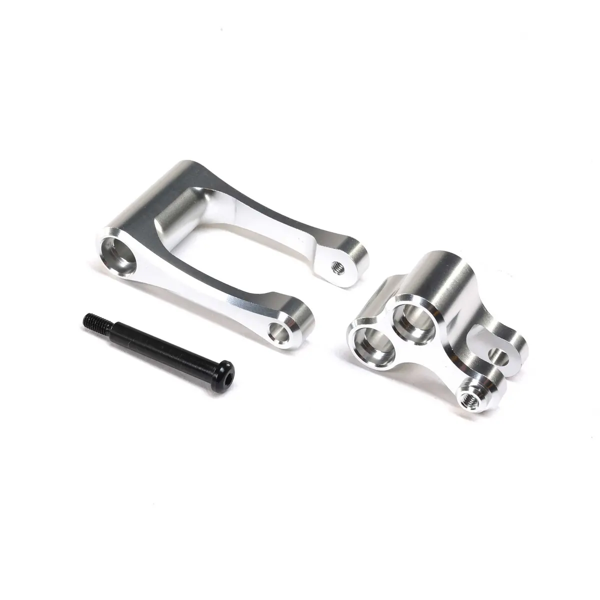 Los364001 Losi Aluminum Knuckle & Pull Rod, Silver: Promoto-Mx 1