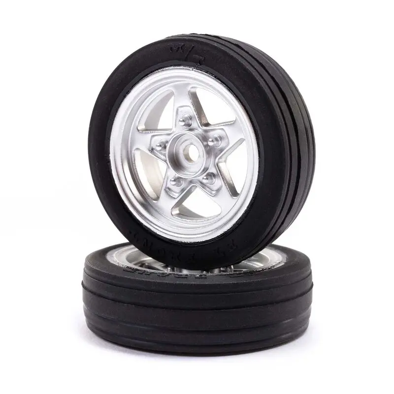 Los41040 Mickey Thompson, Front Tire, Premounted: Mini Drag 1