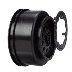 Losb7021 Front Wheel Set, Black: Xxx-Sct,Scb 1