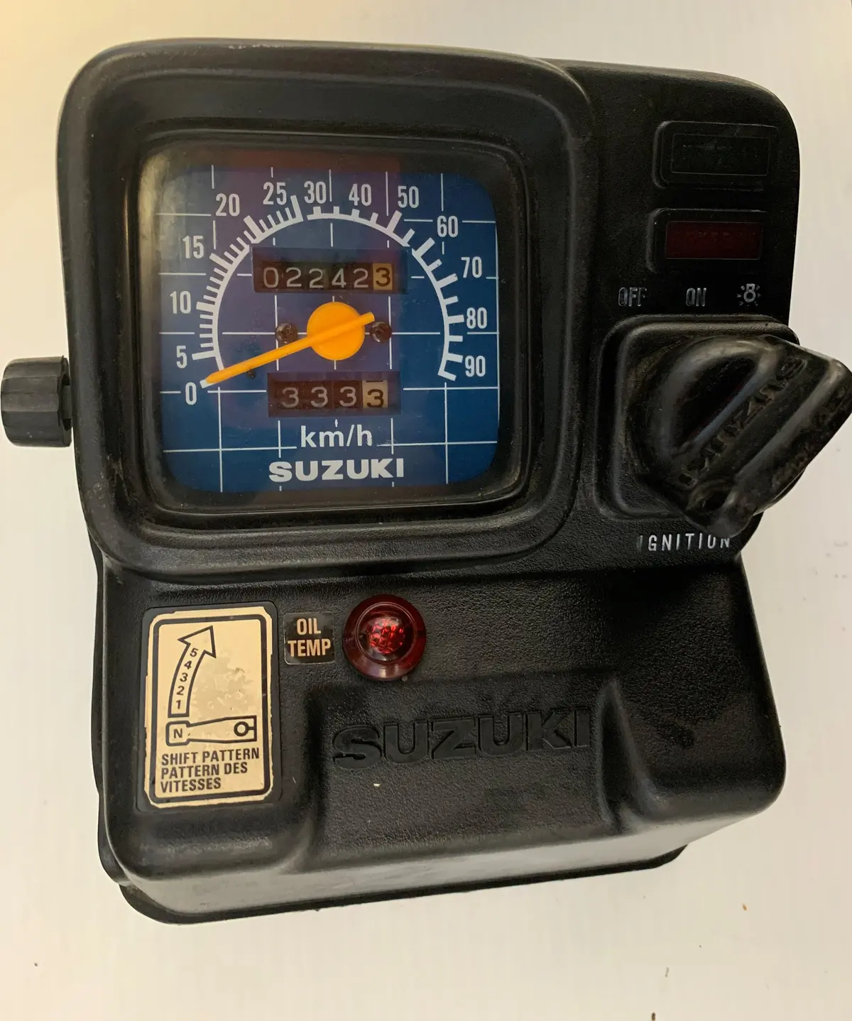 Lt300 King Quad Speedo With Ignition Switch 1