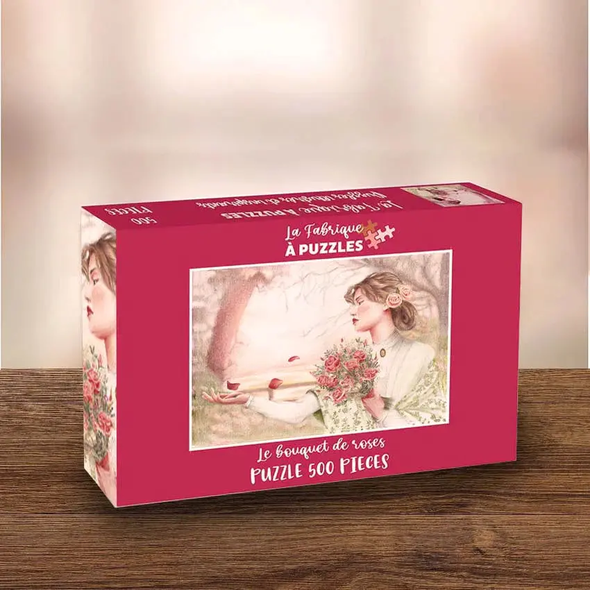 Le Bouquet De Roses 500-Piece Puzzle 1