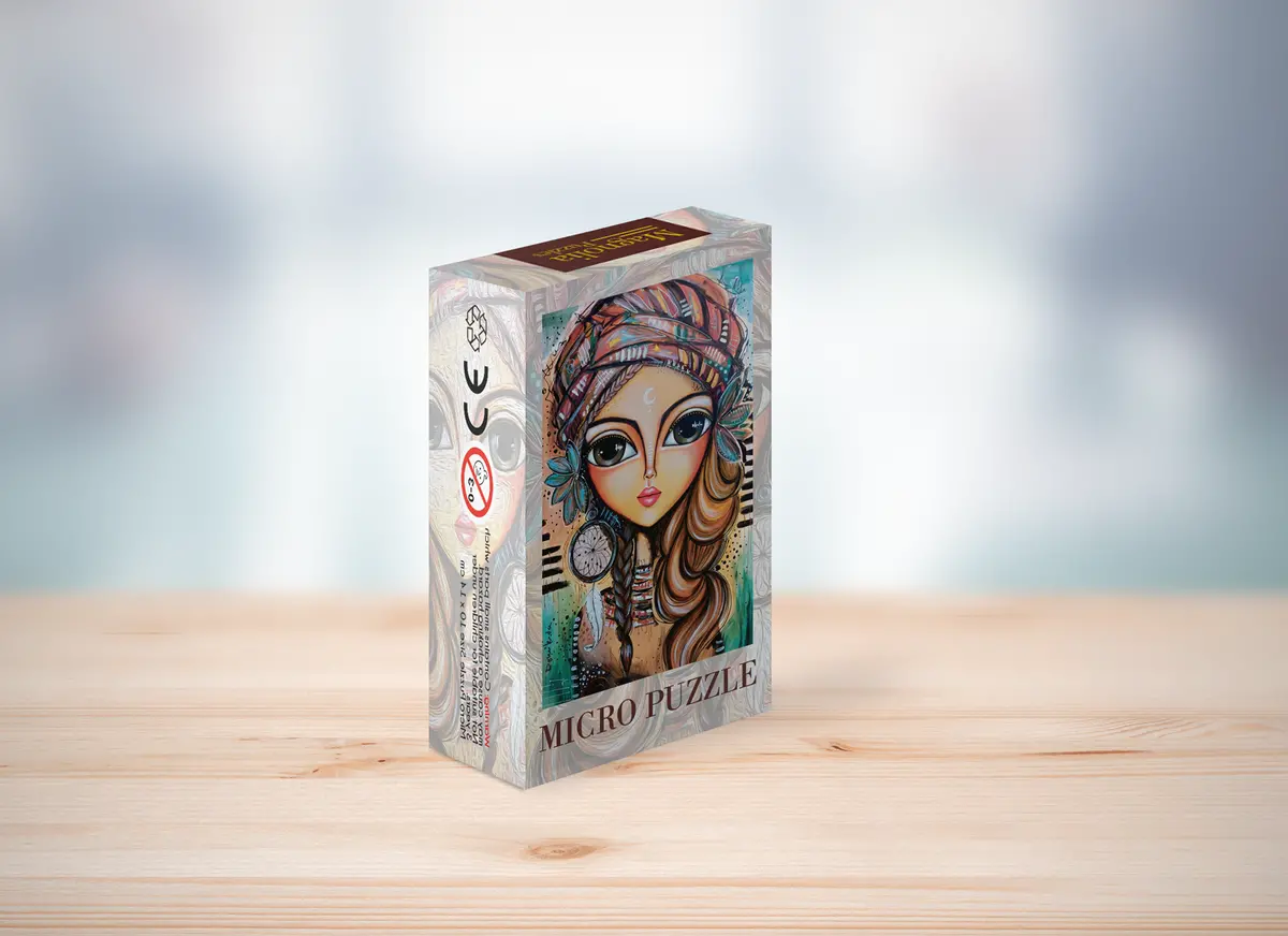 The Brown Beauty - 99 Piece Puzzle 1