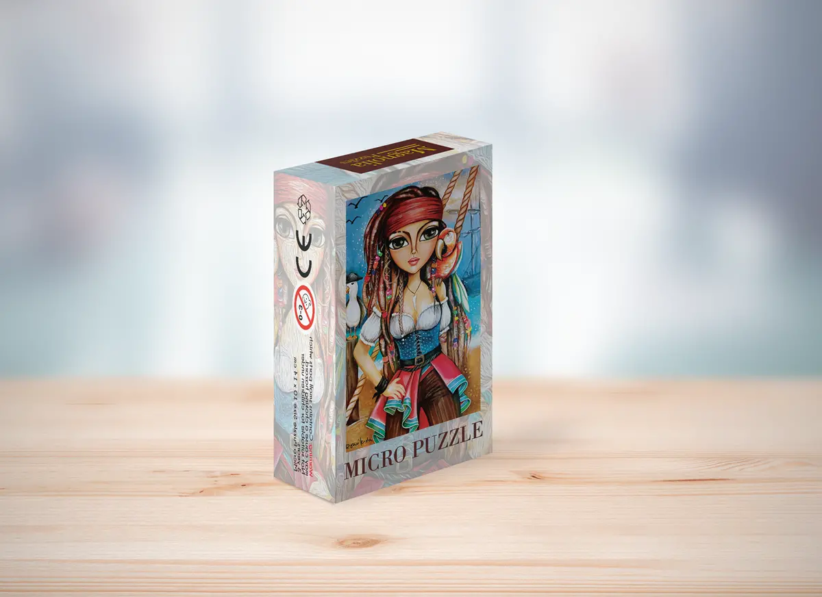 The Beautiful Pirate - 99 Piece Puzzle 1