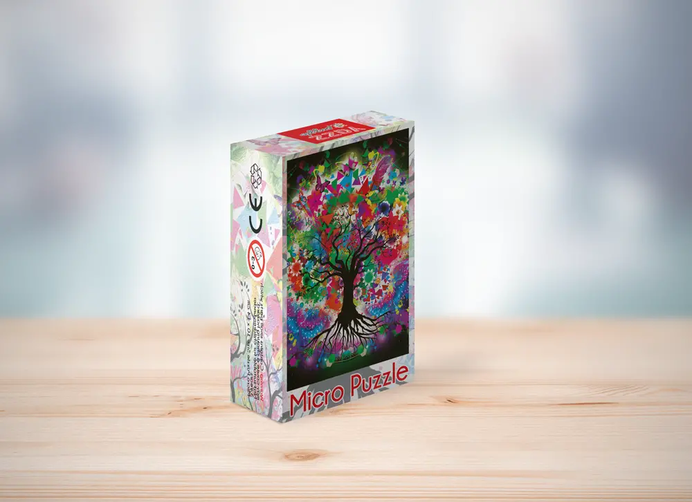 Colorful Tree - 99 Piece Puzzle 1