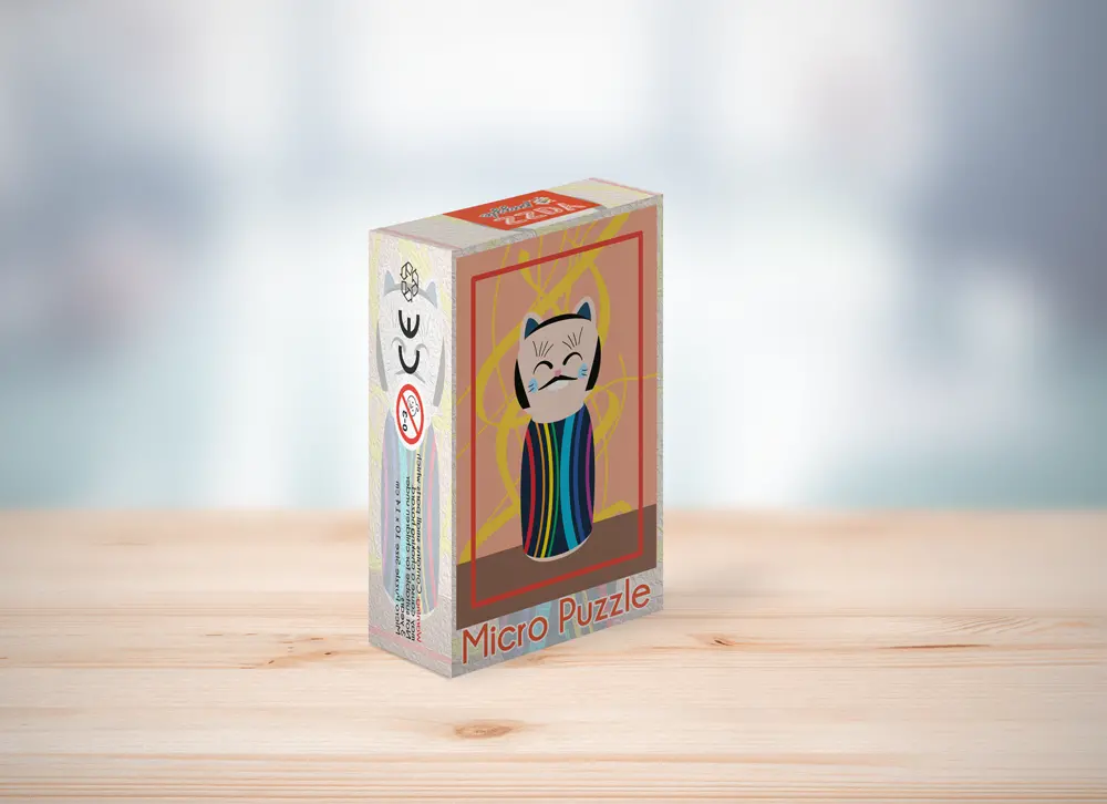 Maneki Kokeshi I - 99 Piece Puzzle 1