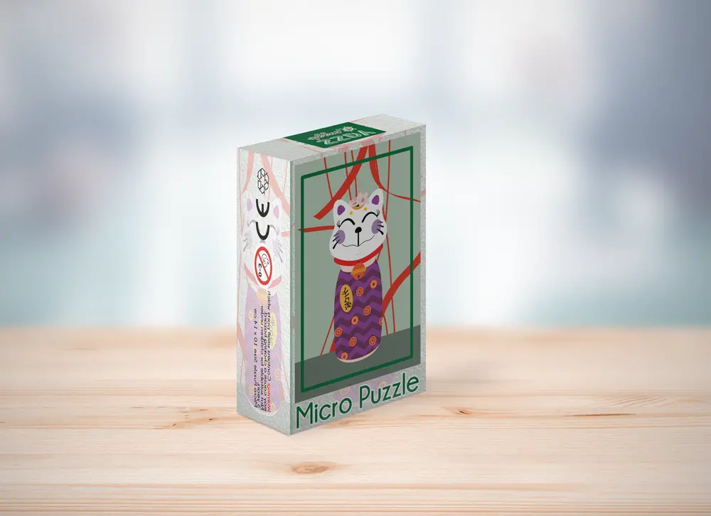 Maneki Kokeshi Iv - 99 Piece Puzzle 1