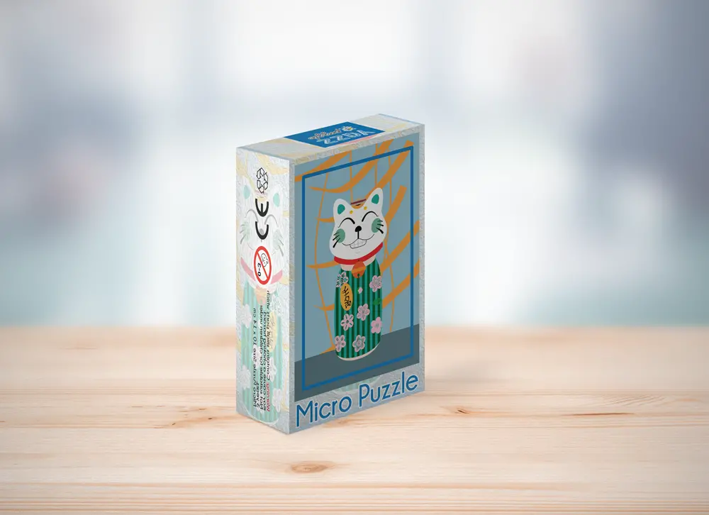 Maneki Kokeshi Vi - 99 Piece Puzzle 1