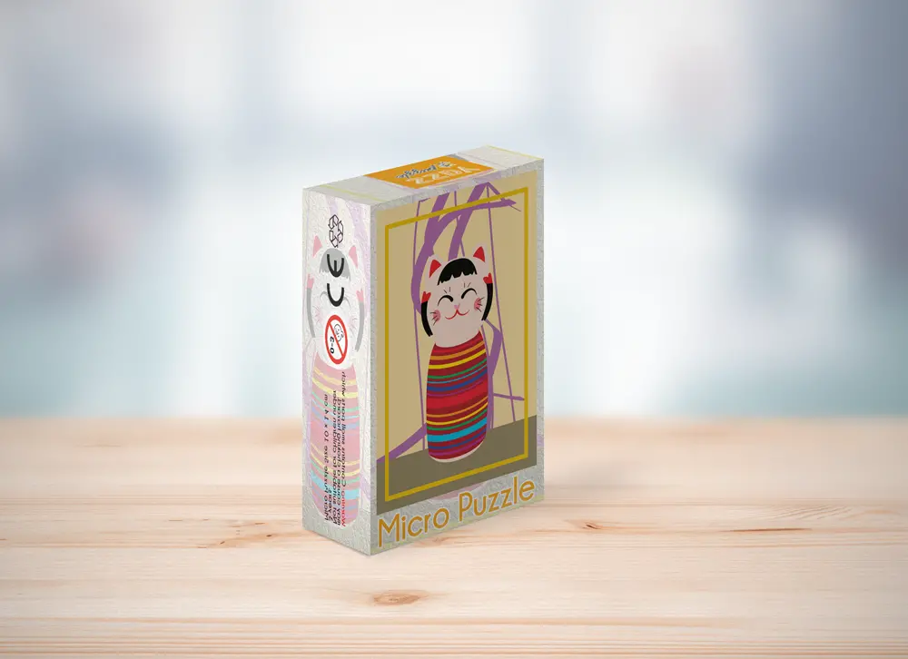 Maneki Kokeshi Vii - 99 Piece Puzzle 1