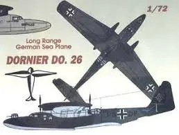 1:72 Dornier Do. 26 Long Range German Sea Plane (Open Box) 1