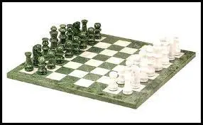 Chess Set, Marble, Deluxe 1