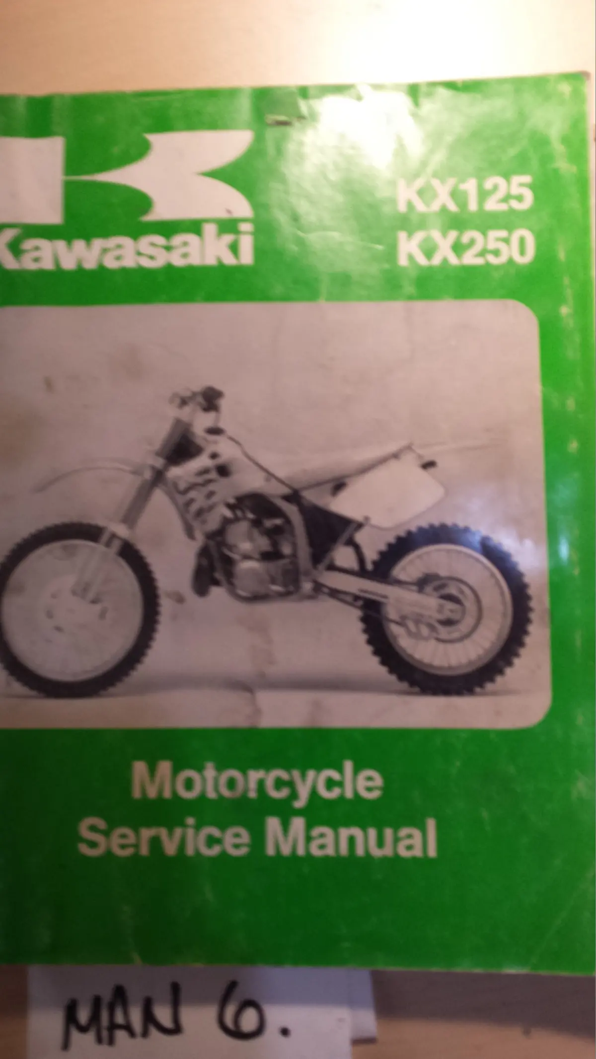 1992 1993 Kx125 Kx250 Service Manual 1