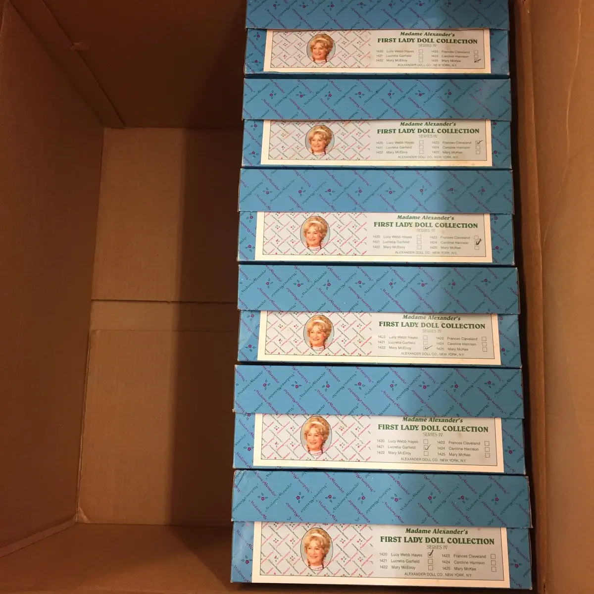Madame Alexander Presidential Ladies Series Iv (Mint In Box) 1