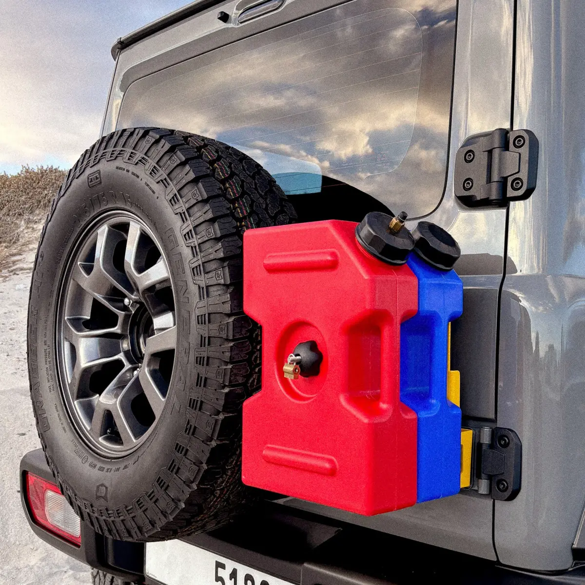 Mod Rear Door Mount Lock System (Jimny Year 2018+) 1