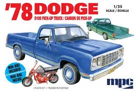 1:25 '78 Dodge D100 Pick-Up Truck 1