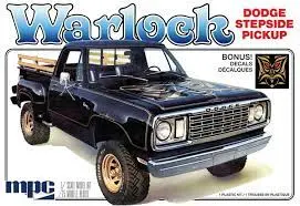 1:25 Warlock Dodge Stepside Pickup 1
