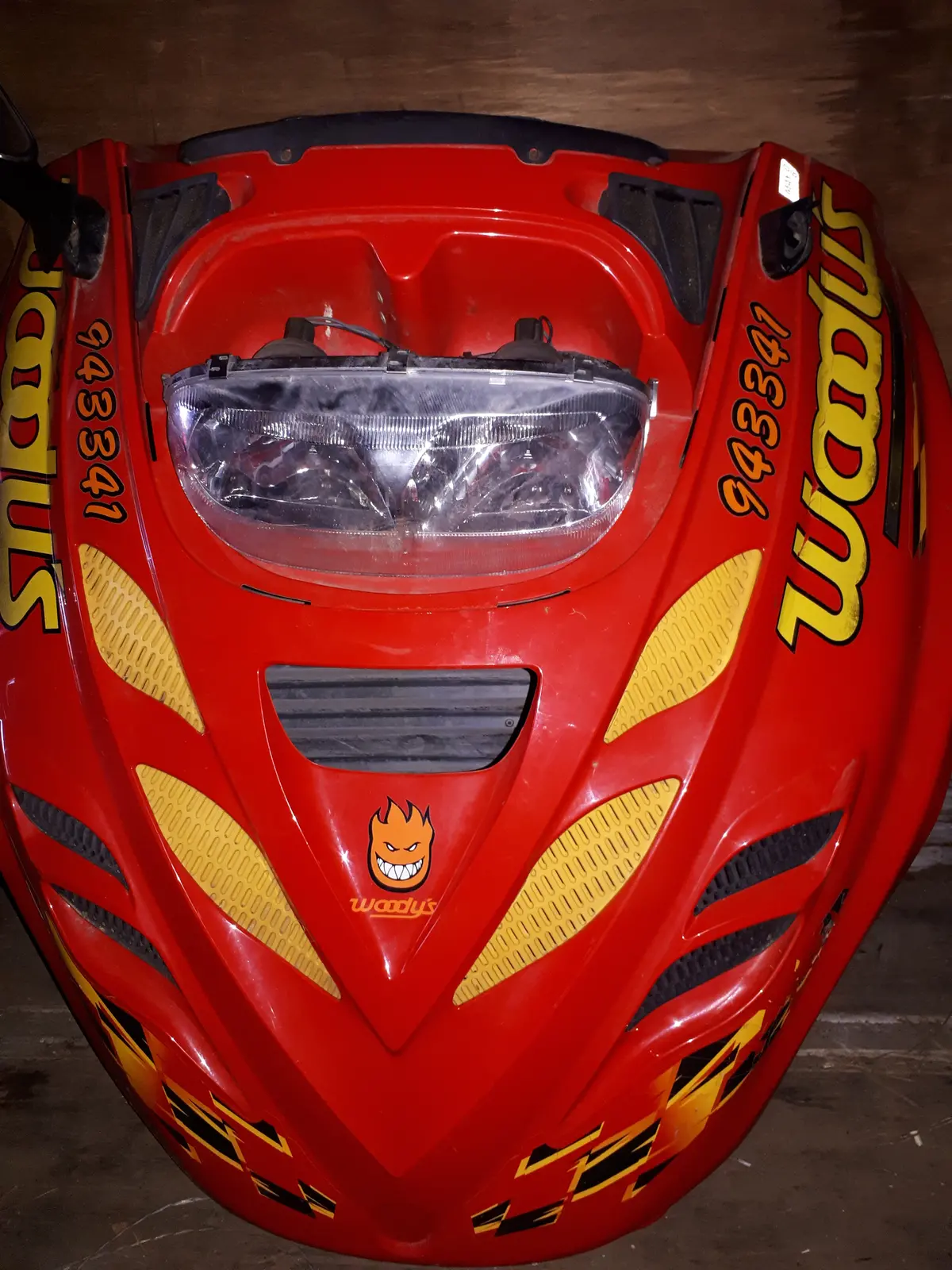 2003 Mxz 600 Hood Cowl 1