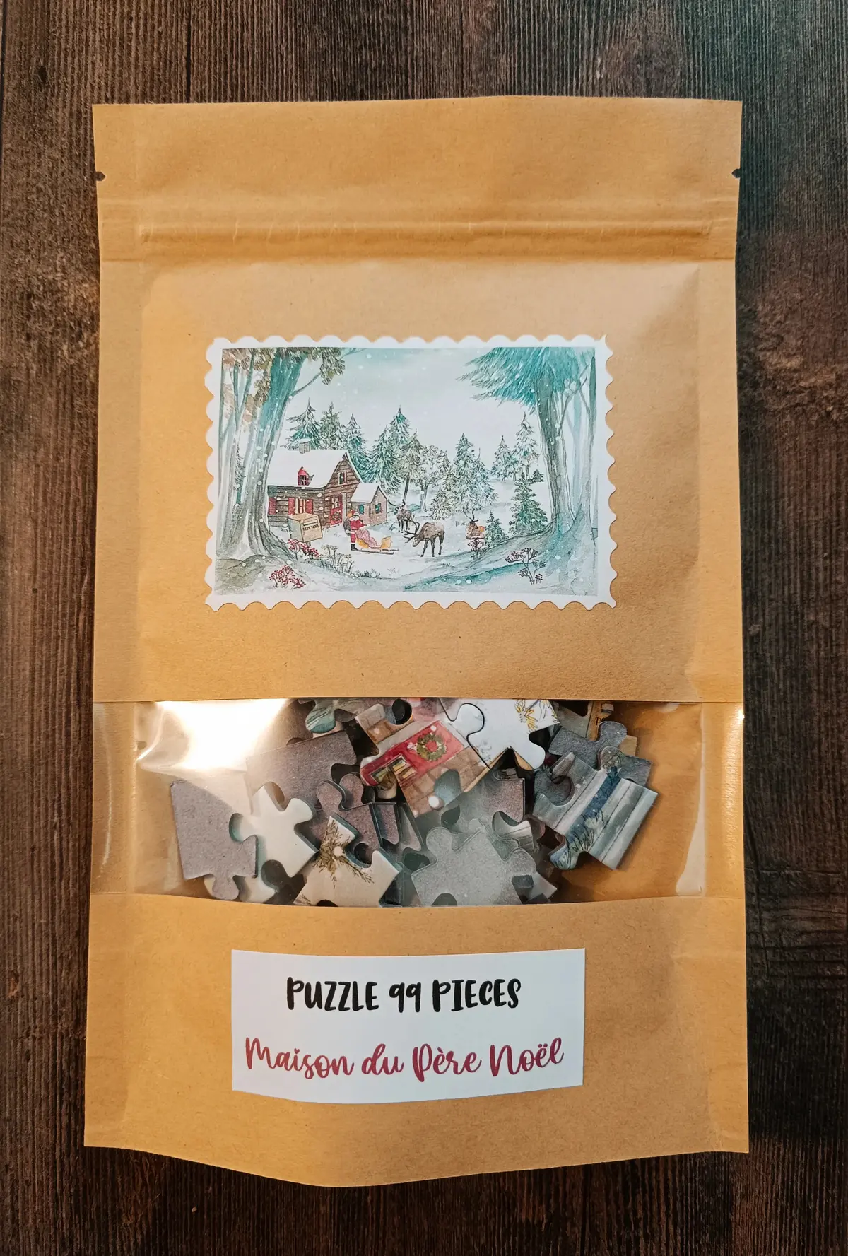 Maison Du Père Noël 99-Piece Puzzle 1