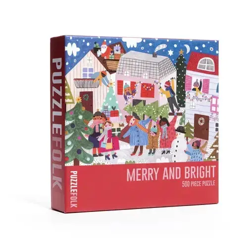 Merry And Bright 500-Piece Puzzle 1