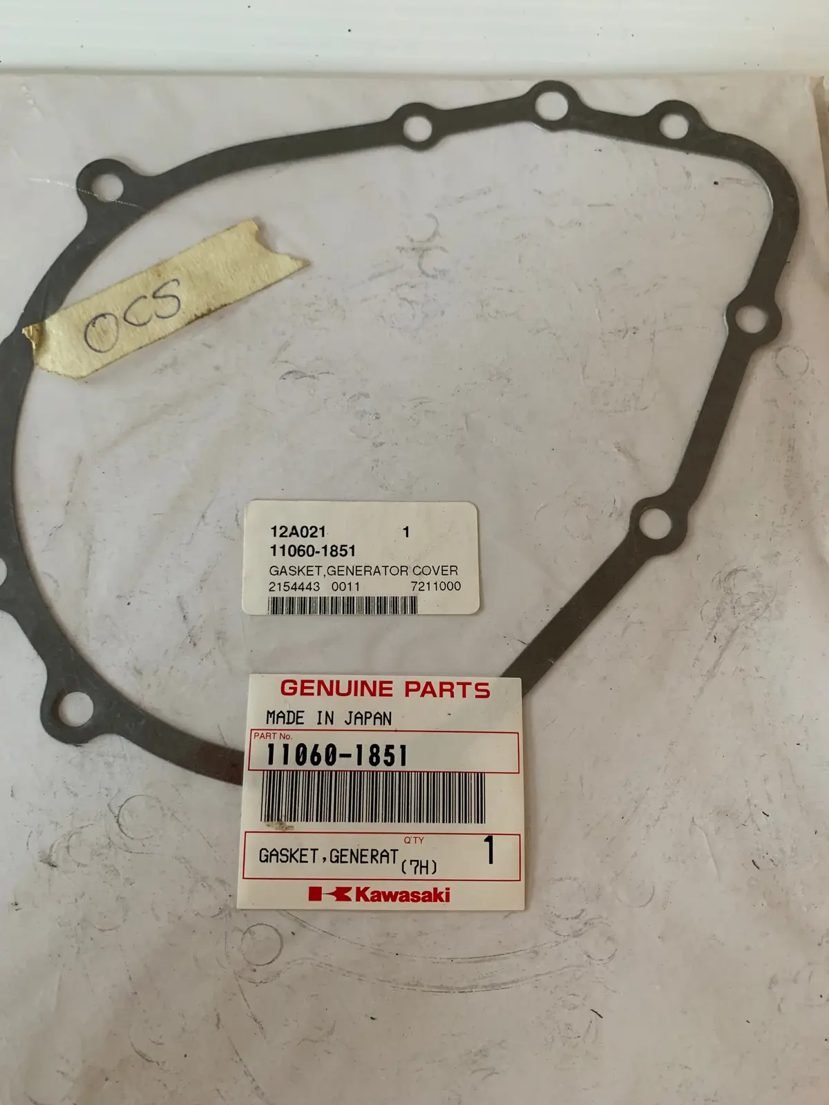 Ninja, Zzr Generator Gasket 1